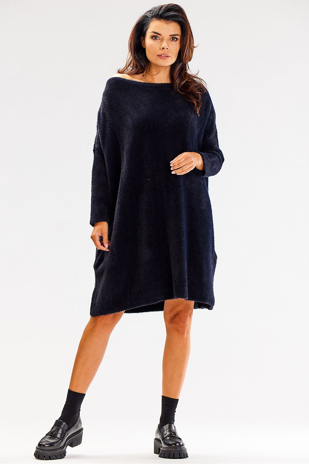   Sweter Damski Model A618 Black - awama 