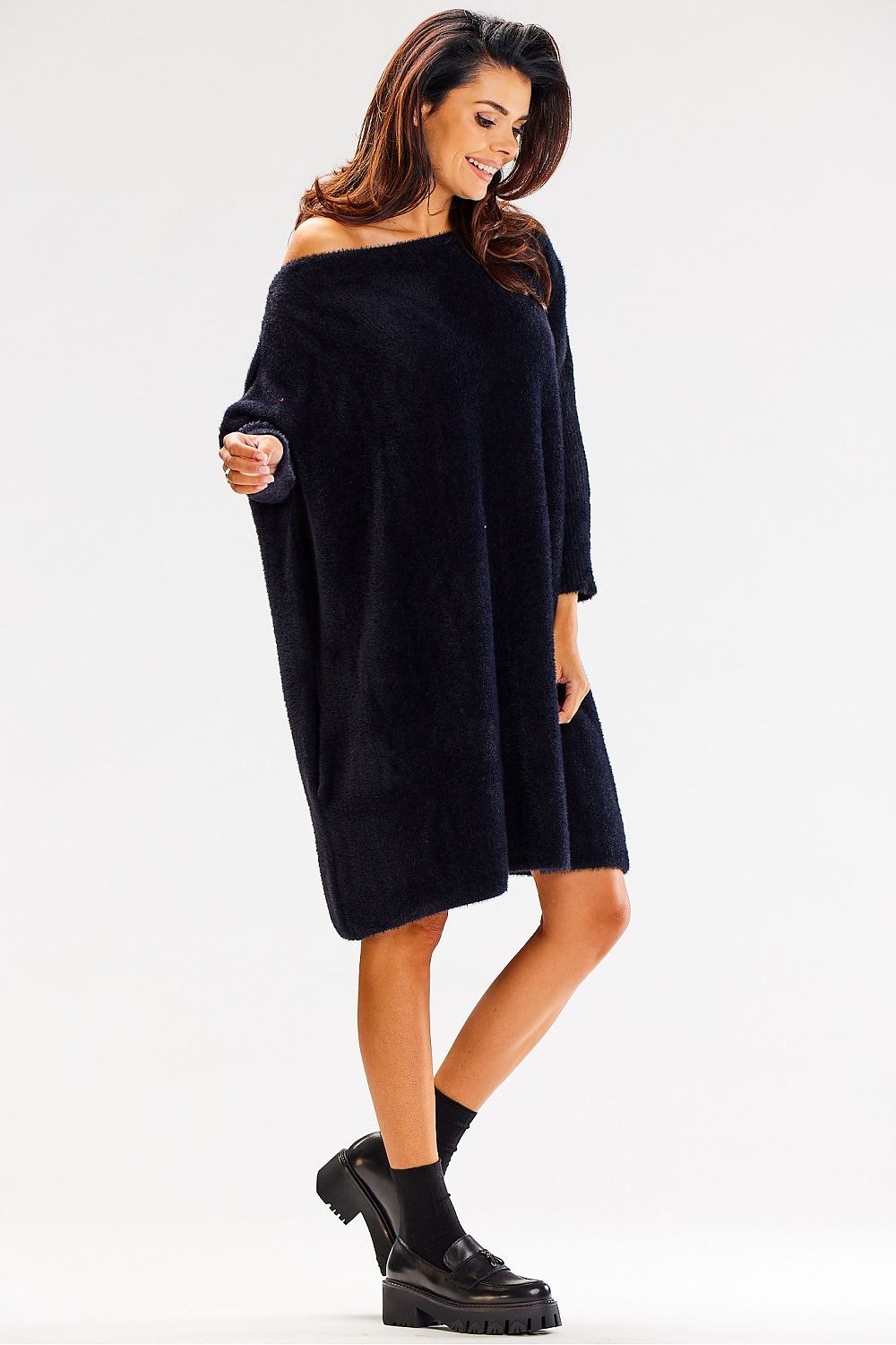   Sweter Damski Model A618 Black - awama 