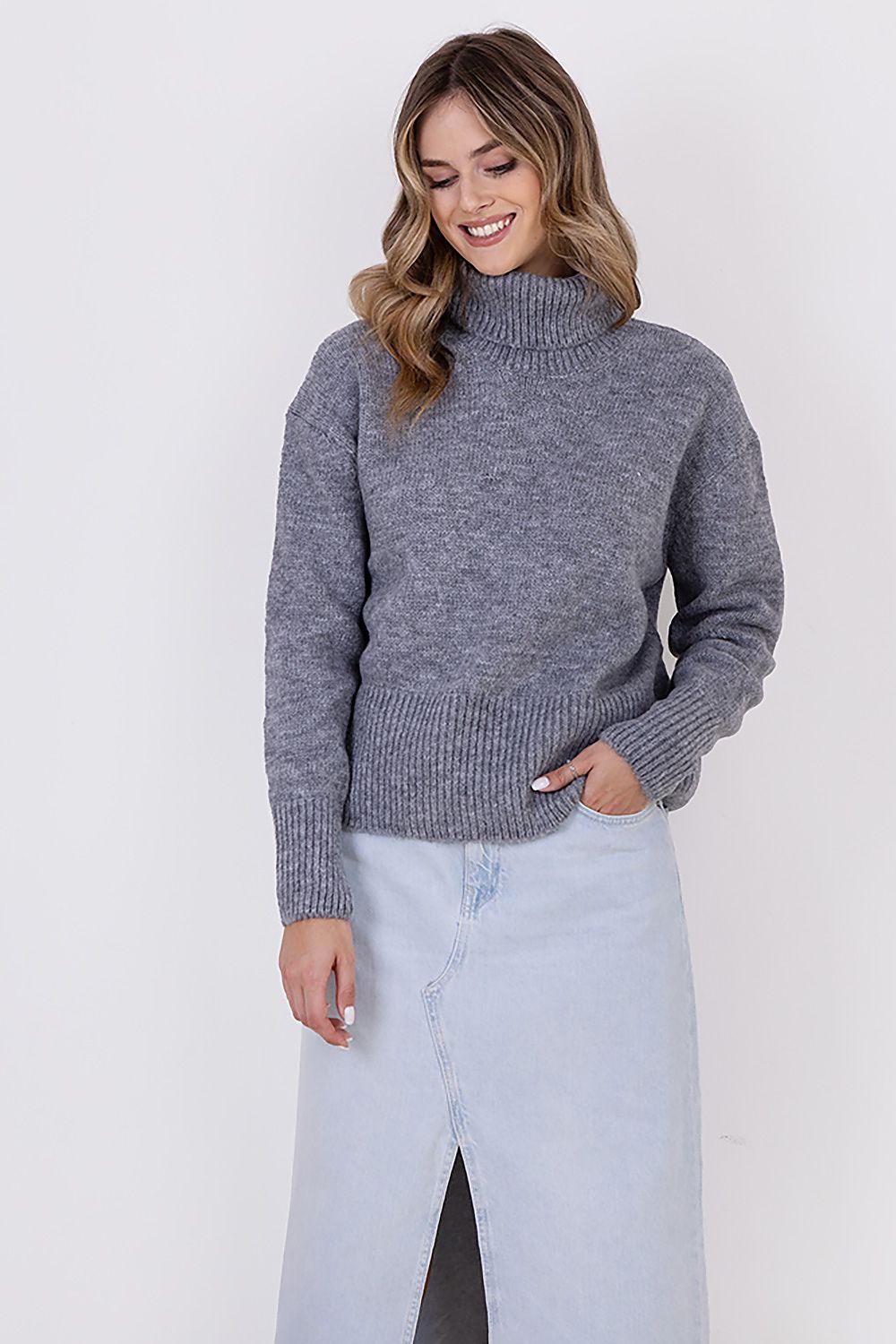   Golf Damski Model SWE291 Grey - MKM 