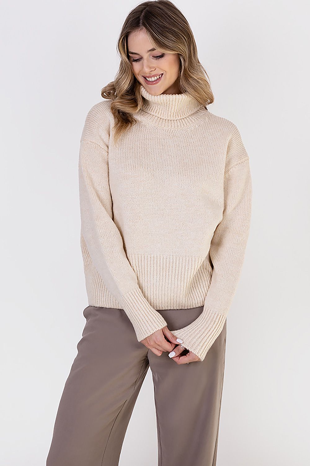   Golf Damski Model SWE291 Beige - MKM 