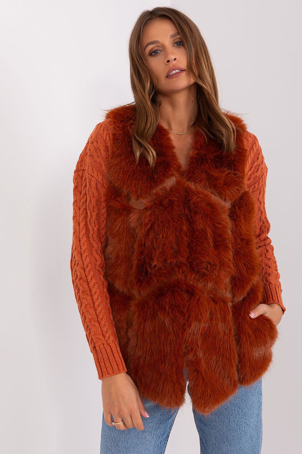   Kamizelka Model AT-KZ-2375.00P Dark Orange - AT 