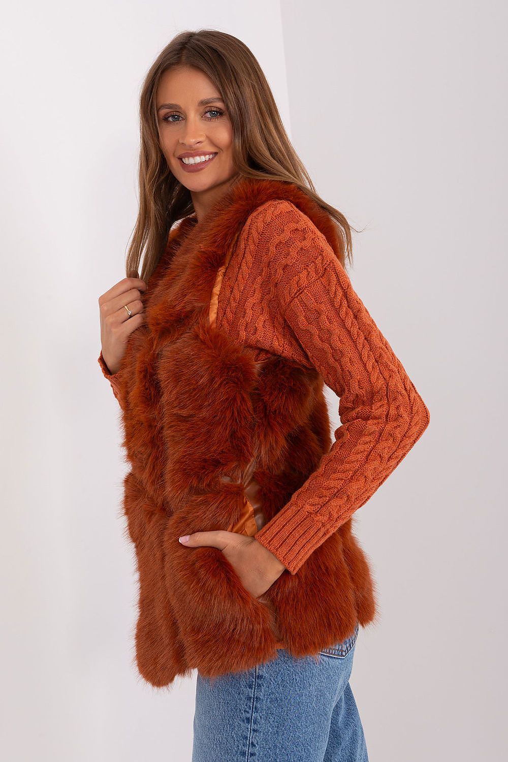   Kamizelka Model AT-KZ-2375.00P Dark Orange - AT 