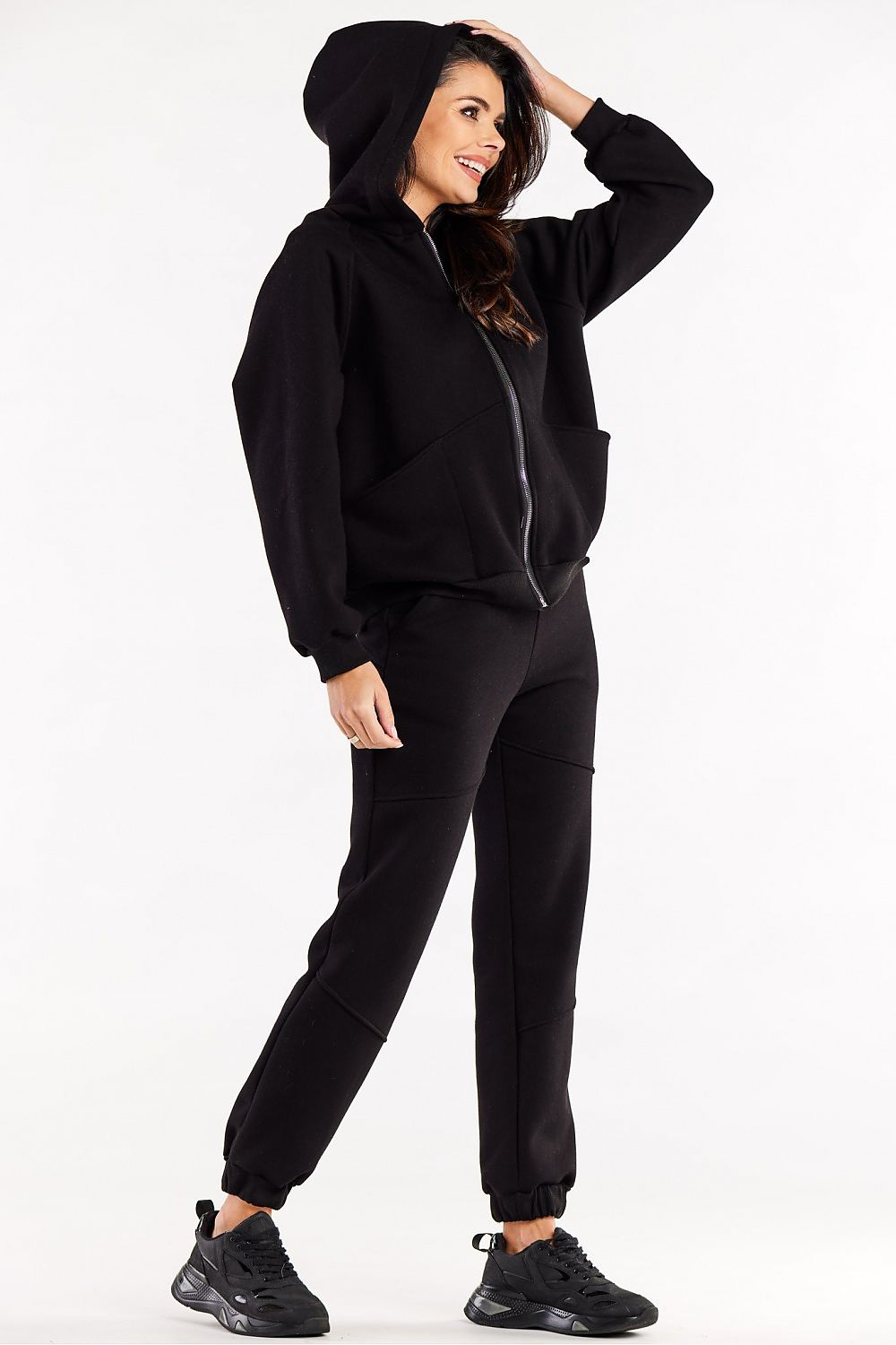   Bluza Damska Model M324 Black - Infinite You 