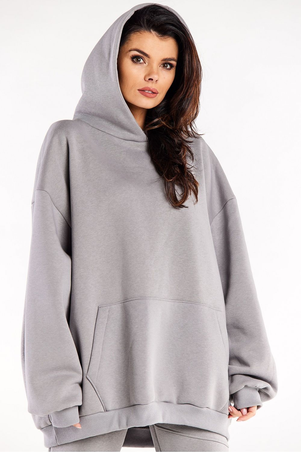   Bluza Damska Model M323 Grey - Infinite You 