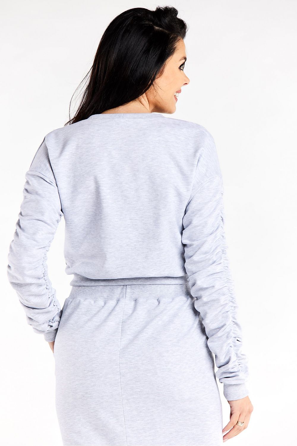   Bluza Damska Model M320 Grey - Infinite You 