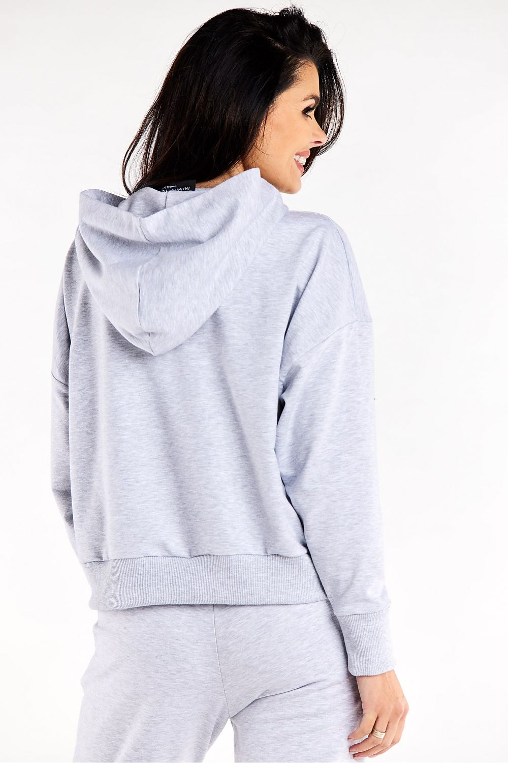   Bluza Damska Model M318 Grey - Infinite You 