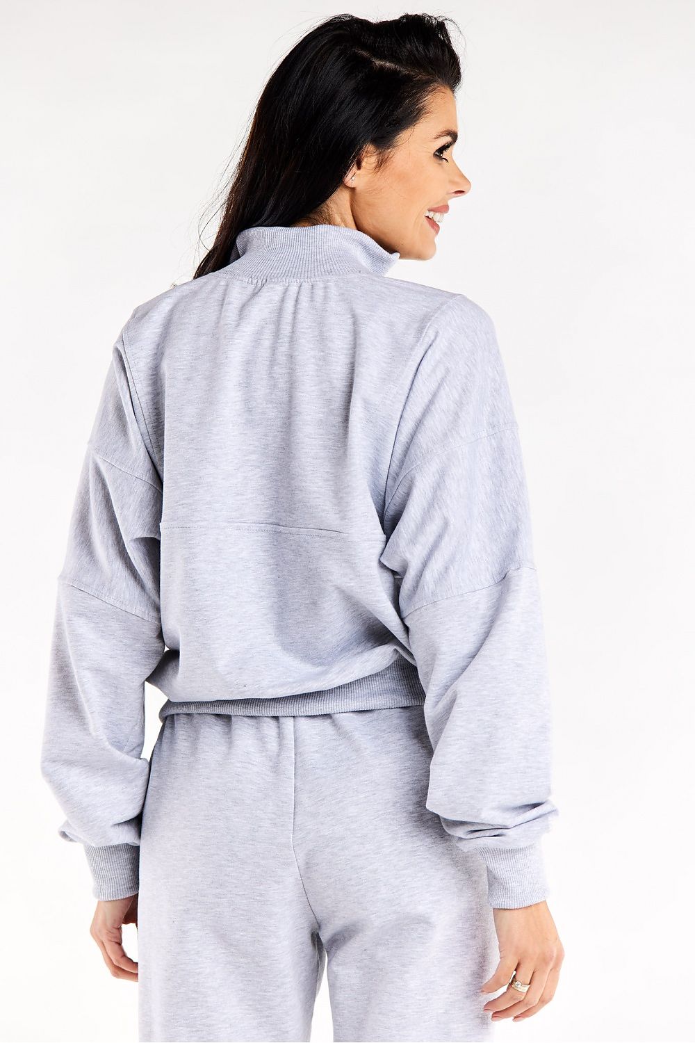   Bluza Damska Model M316 Grey - Infinite You 
