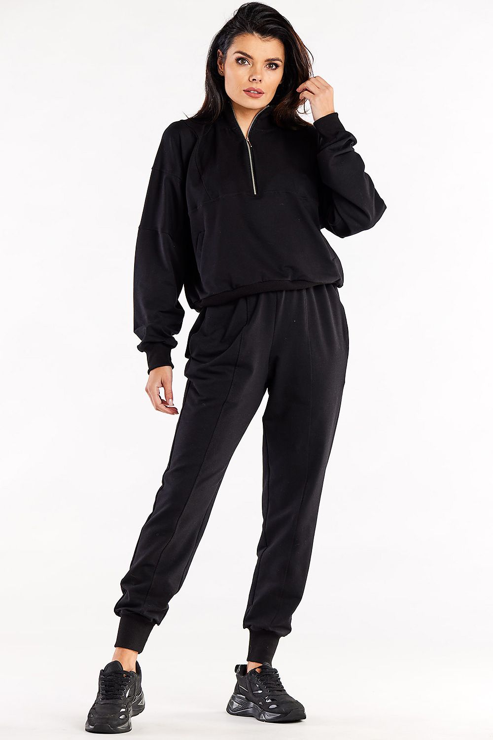  Bluza Damska Model M316 Black - Infinite You 