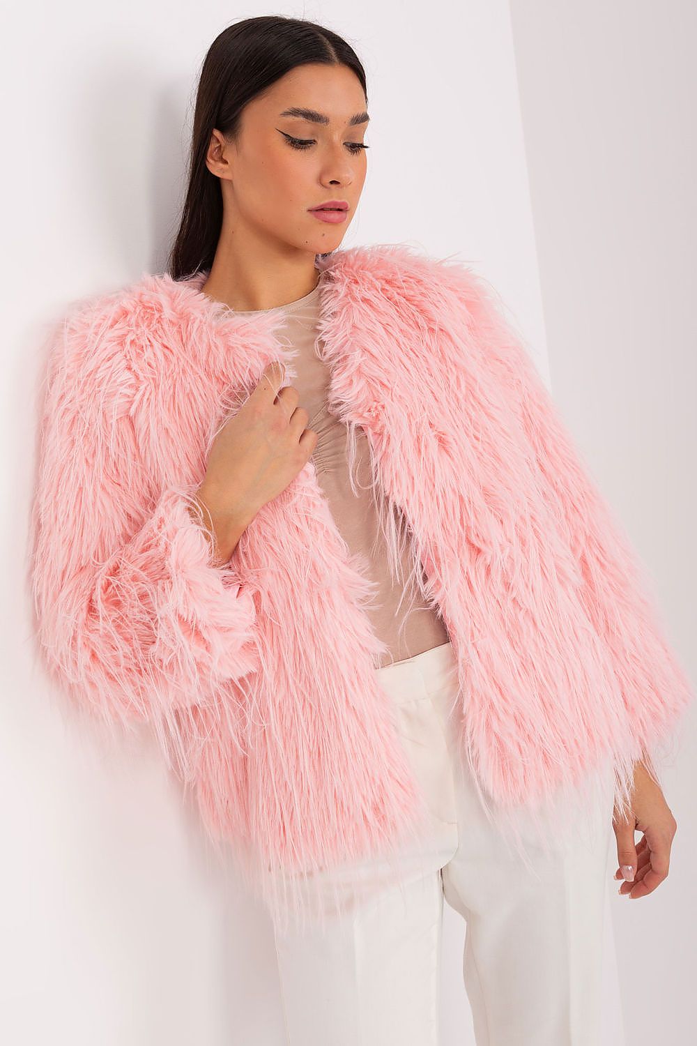   Kurtka Damska Model AT-KR-2359.96P Light Pink - AT 