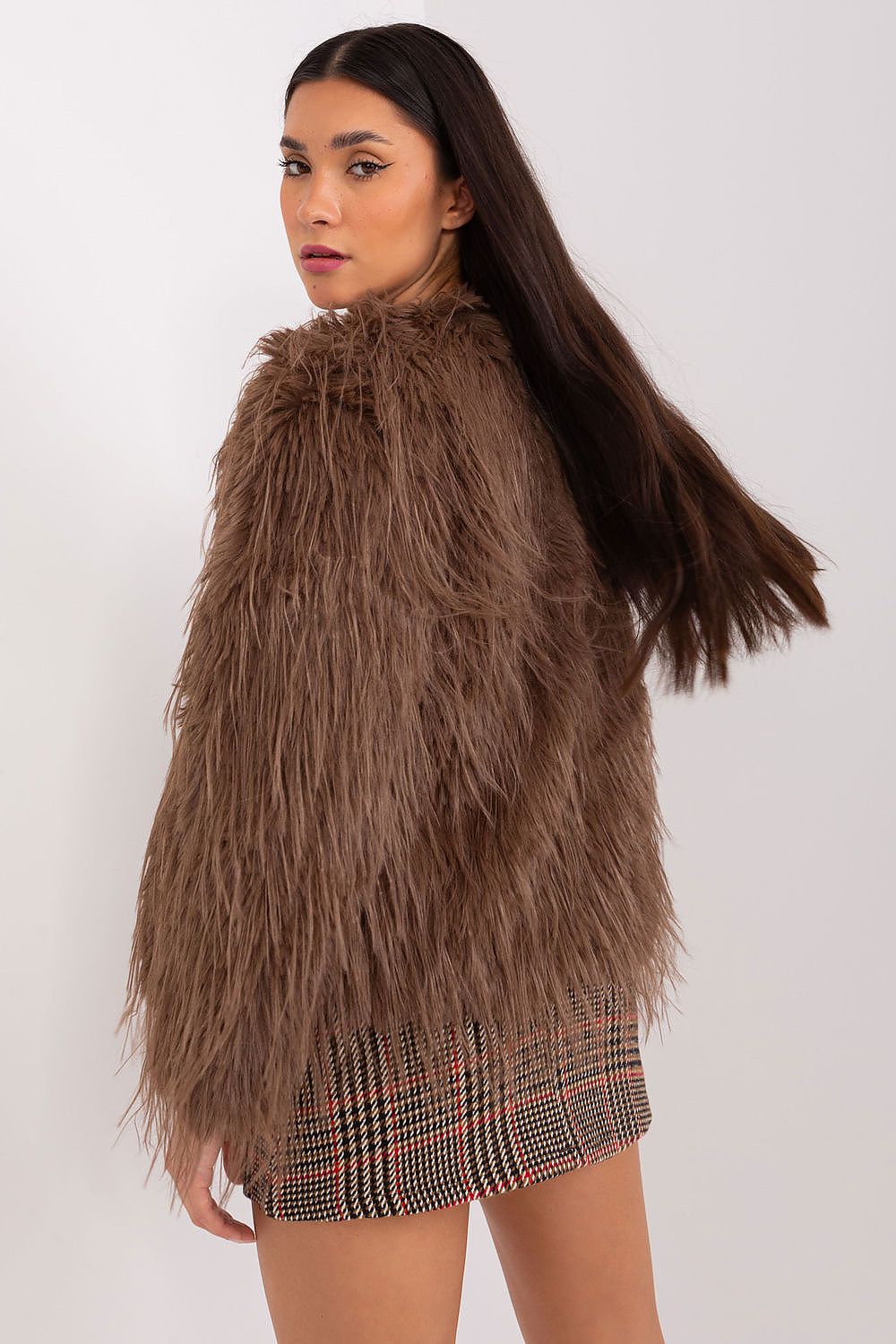   Kurtka Damska Model AT-KR-2359.96P Brown - AT 