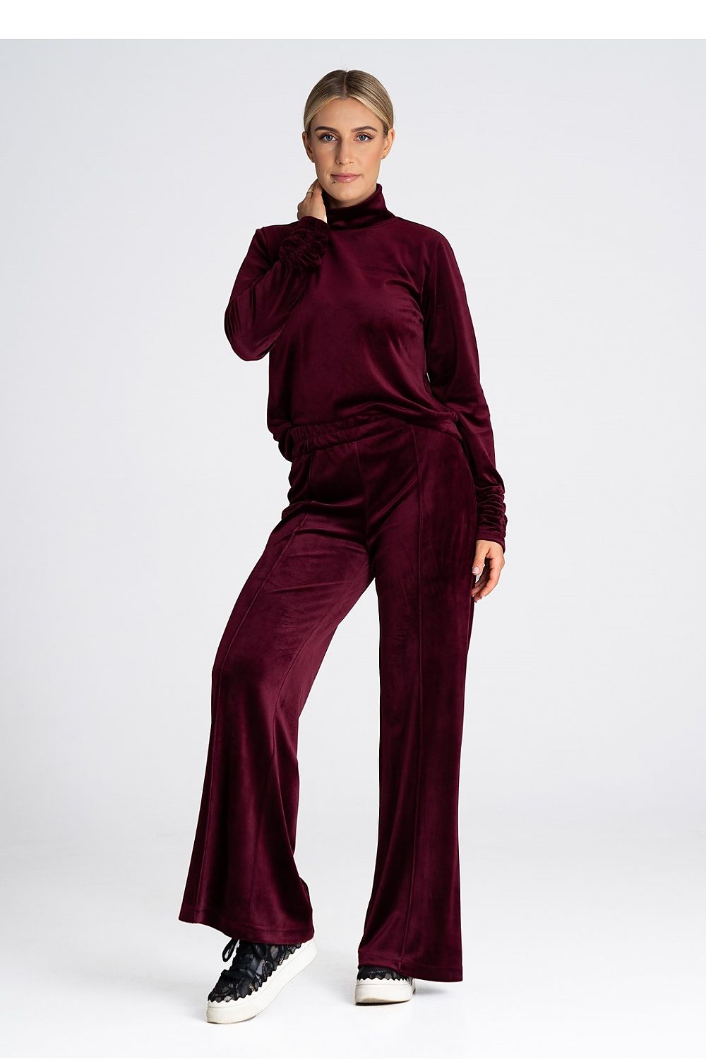   Bluza Damska Model M967 Bordo - Figl 