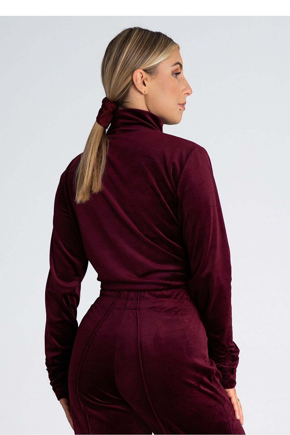   Bluza Damska Model M967 Bordo - Figl 