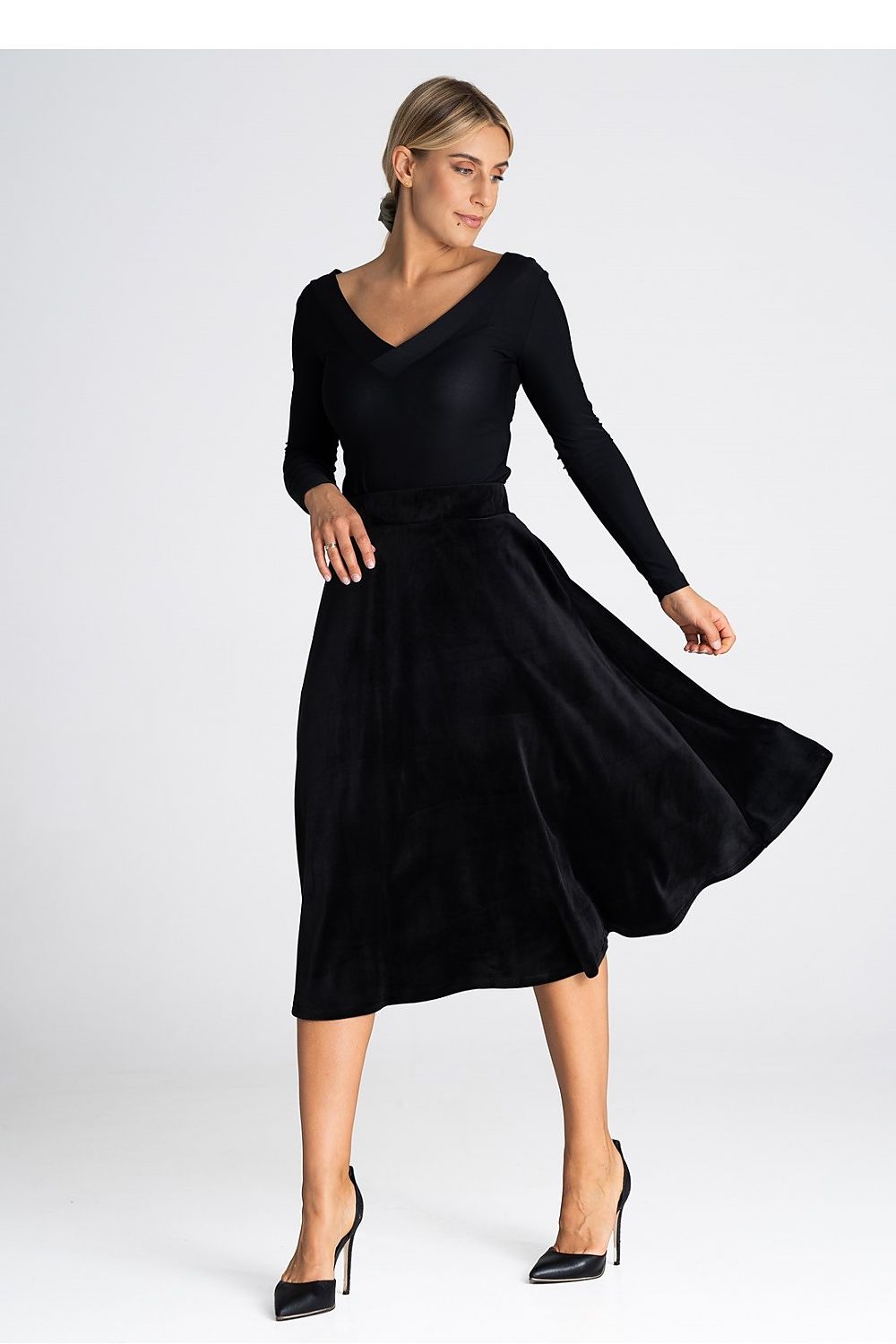  Spódnica Model M964 Black - Figl 