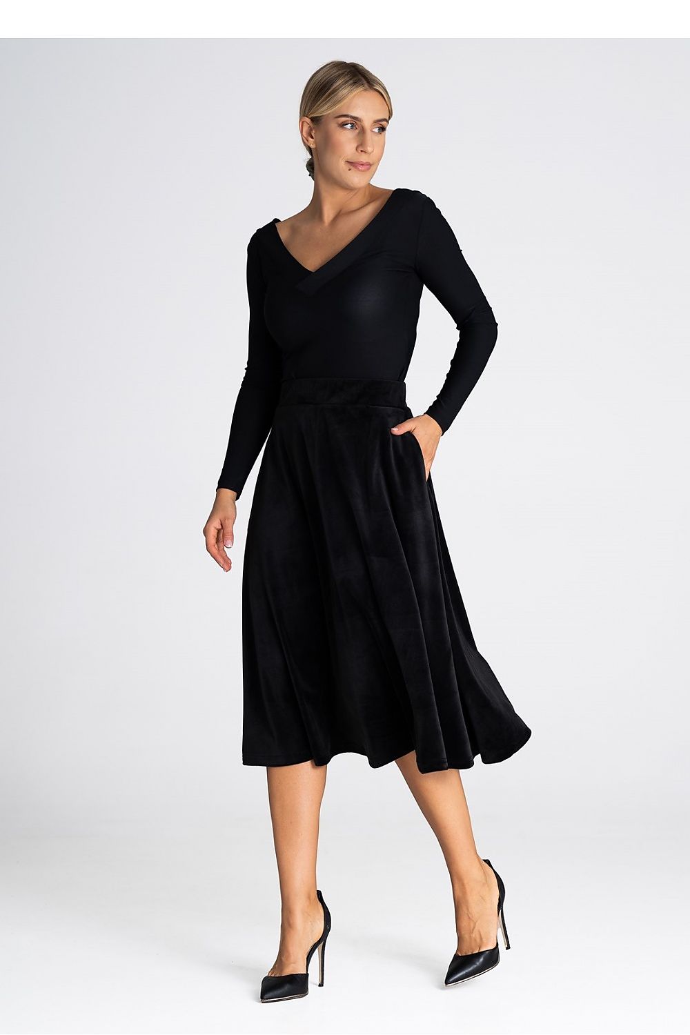  Spódnica Model M964 Black - Figl 