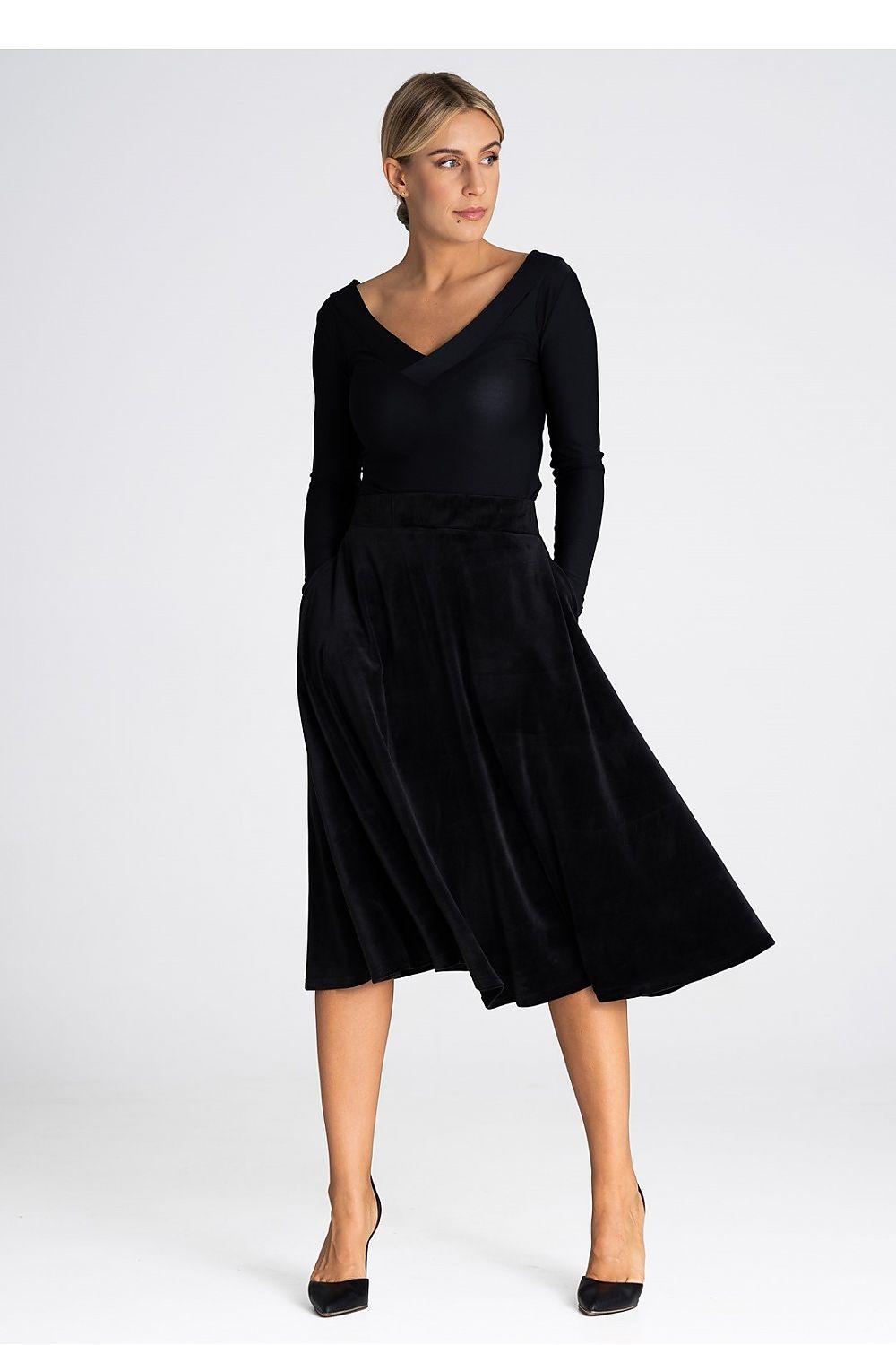  Spódnica Model M964 Black - Figl 