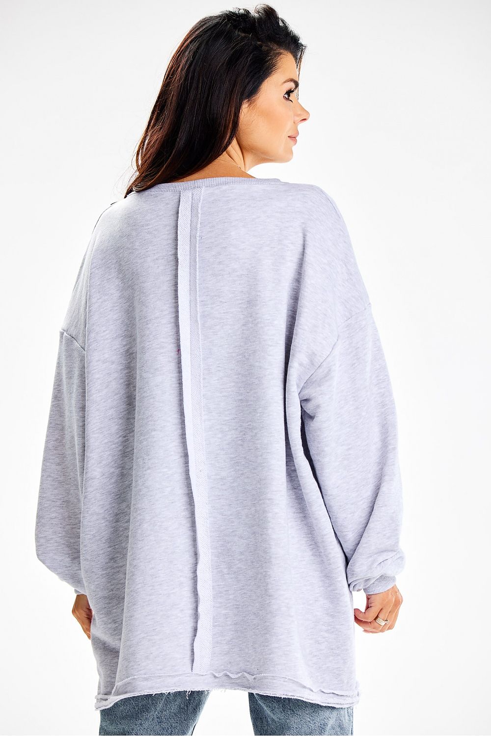   Bluza Damska Model M335 Grey - Infinite You 