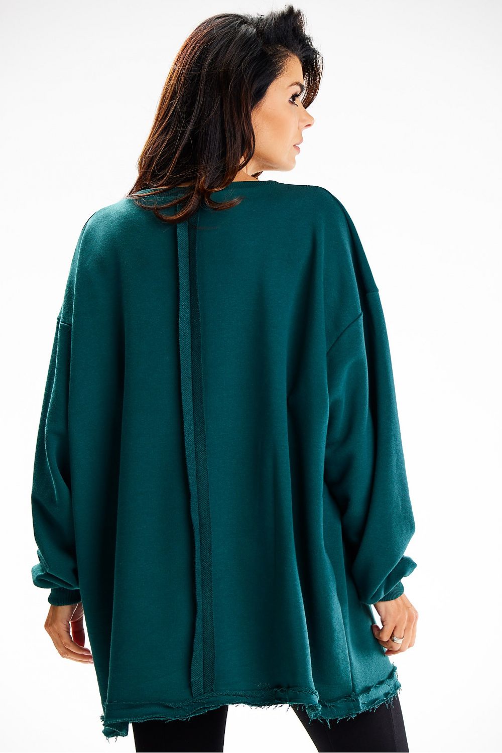   Bluza Damska Model M335 Bottle Green - Infinite You 