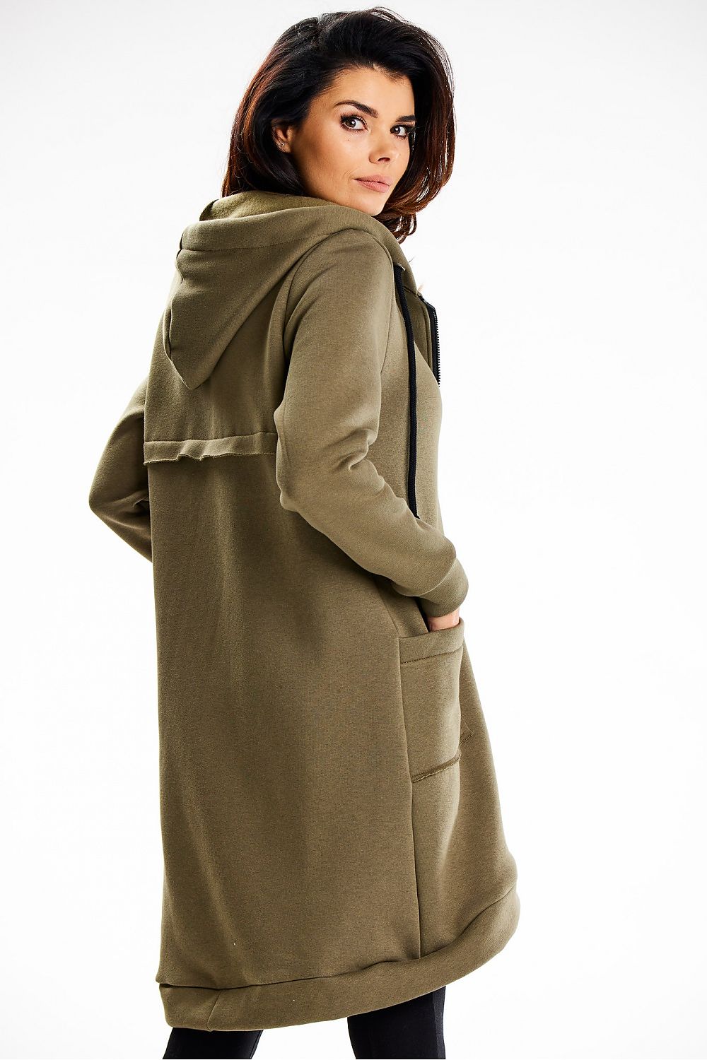   Bluza Damska Model M334 Khaki - Infinite You 