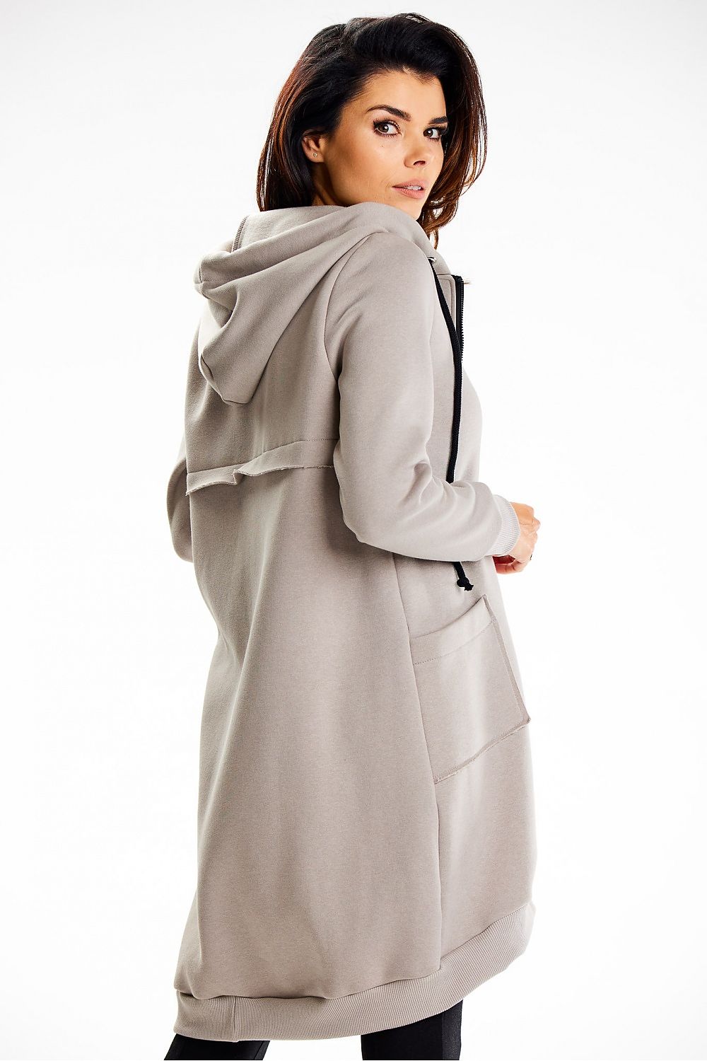   Bluza Damska Model M334 Grey - Infinite You 