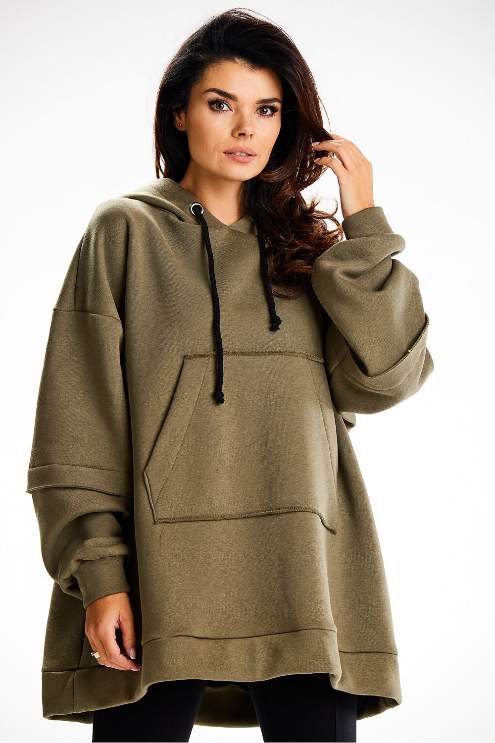   Bluza Damska Model M332 Khaki - Infinite You 