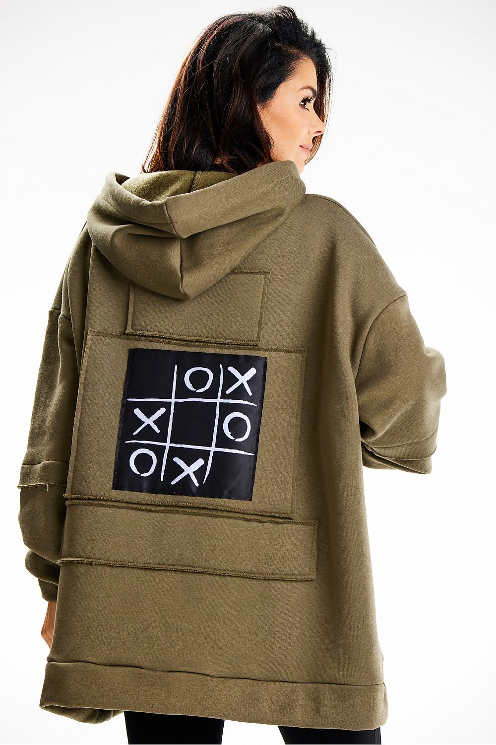   Bluza Damska Model M332 Khaki - Infinite You 