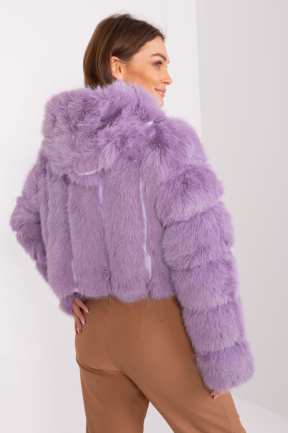   Kurtka Damska Model AT-KR-2378.96P Light Violet - AT 