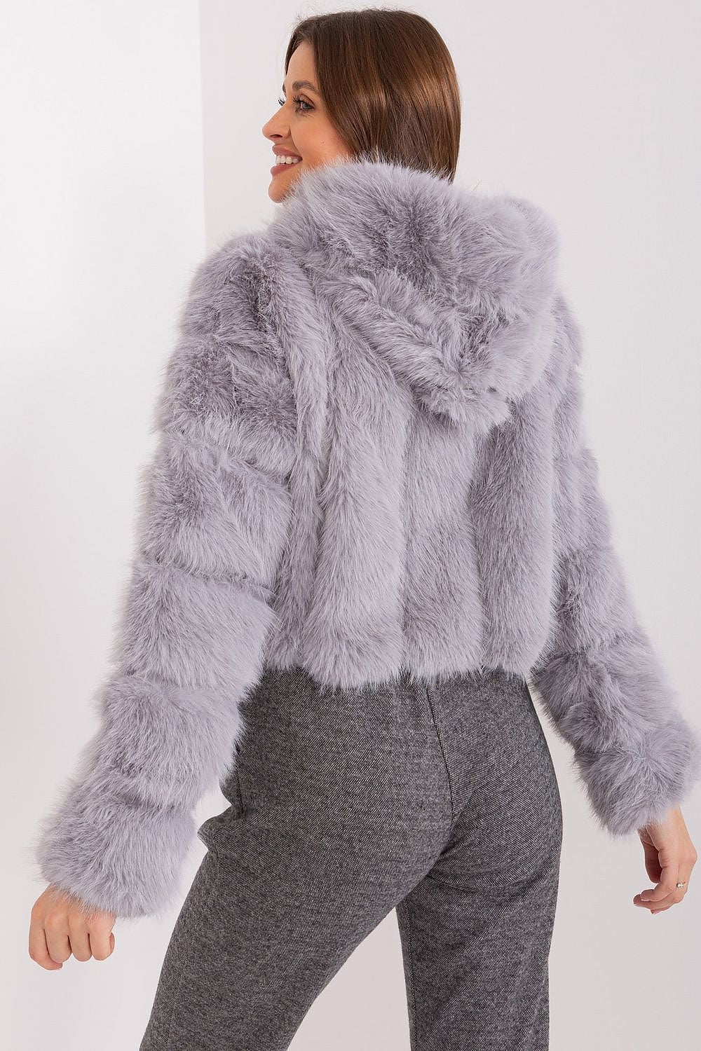   Kurtka Damska Model AT-KR-2378.96P Grey - AT 
