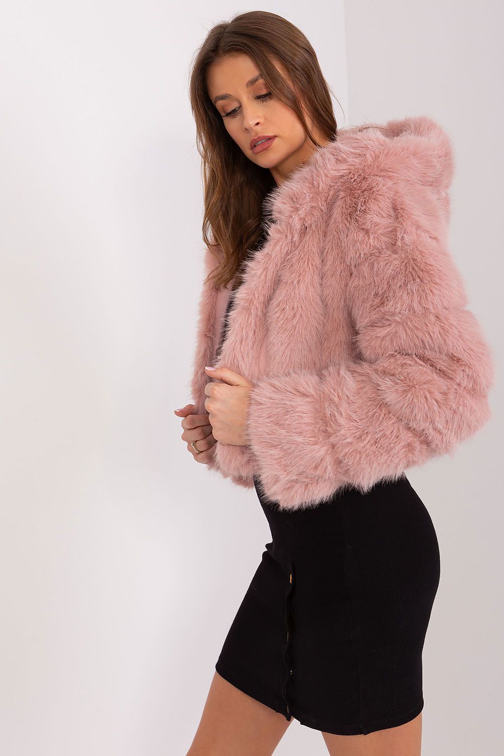   Kurtka Damska Model AT-KR-2378.96P Light Pink - AT 
