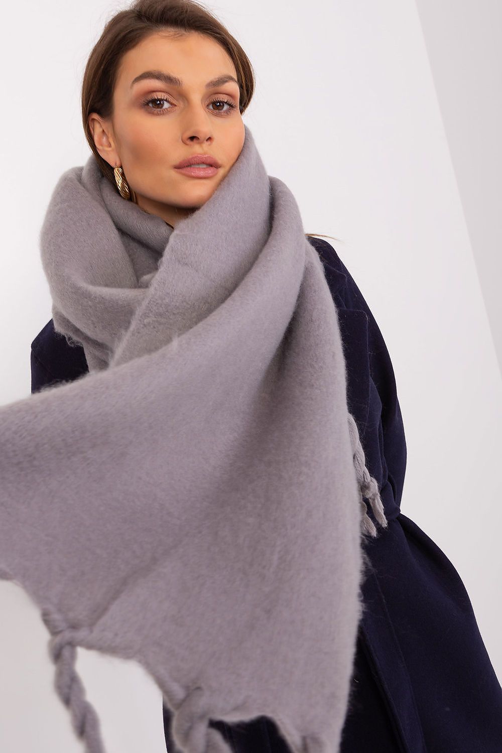  Szalik Model AT-SZ-2313502.63P Grey - AT 