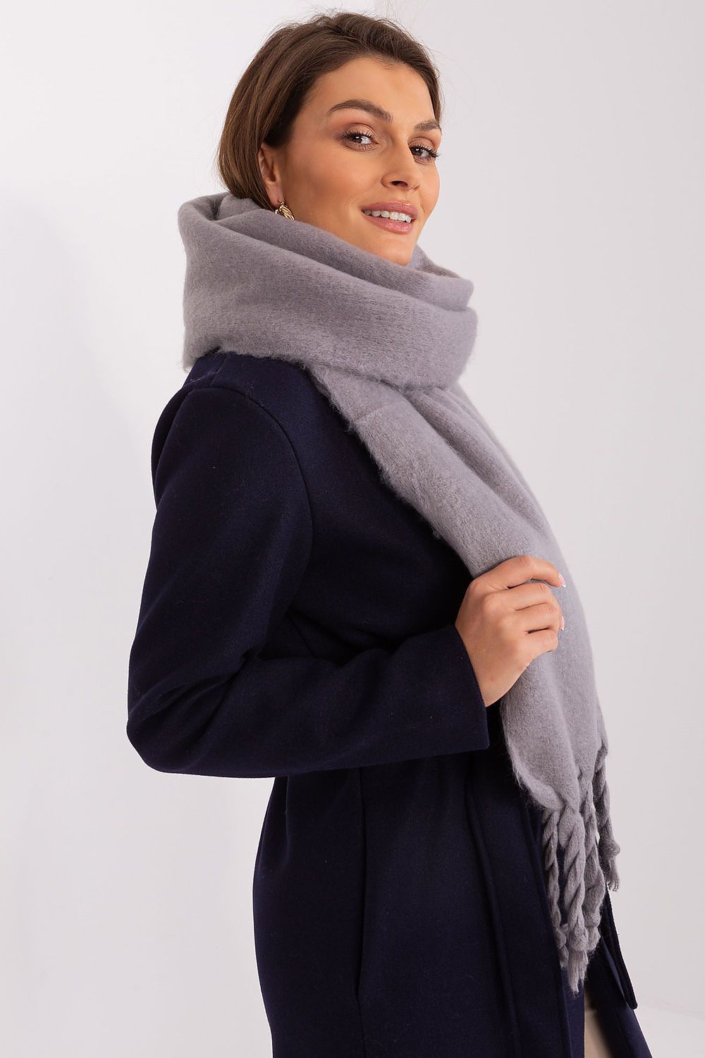   Szalik Model AT-SZ-2313502.63P Grey - AT 
