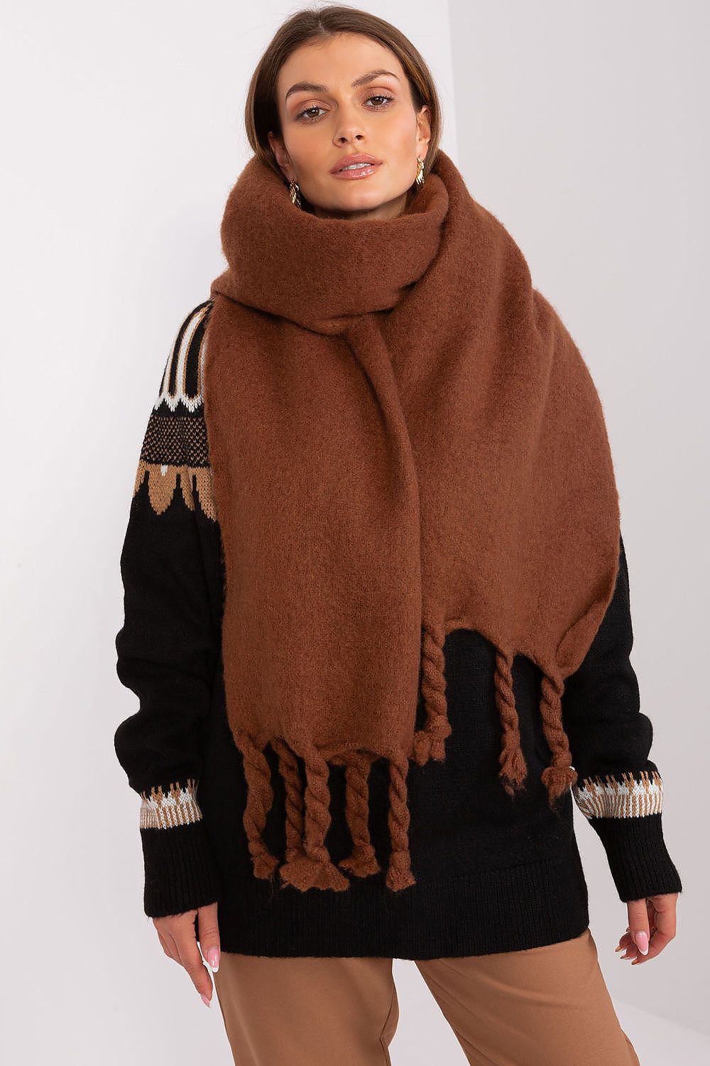   Szalik Model AT-SZ-2313502.76P Brown - AT 