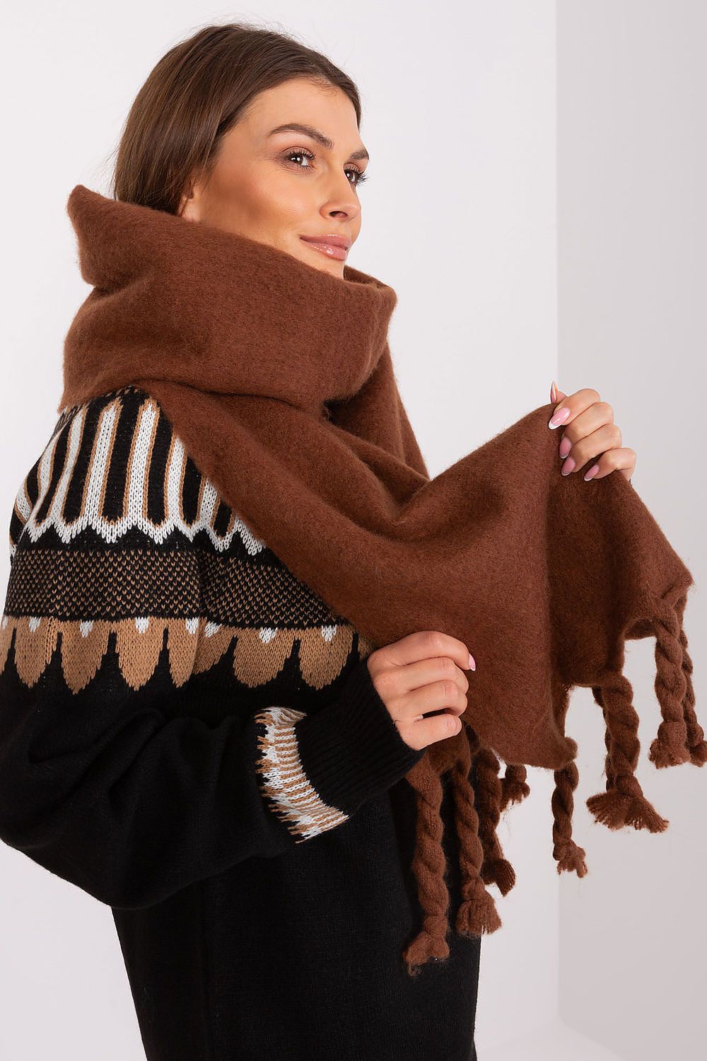   Szalik Model AT-SZ-2313502.76P Brown - AT 
