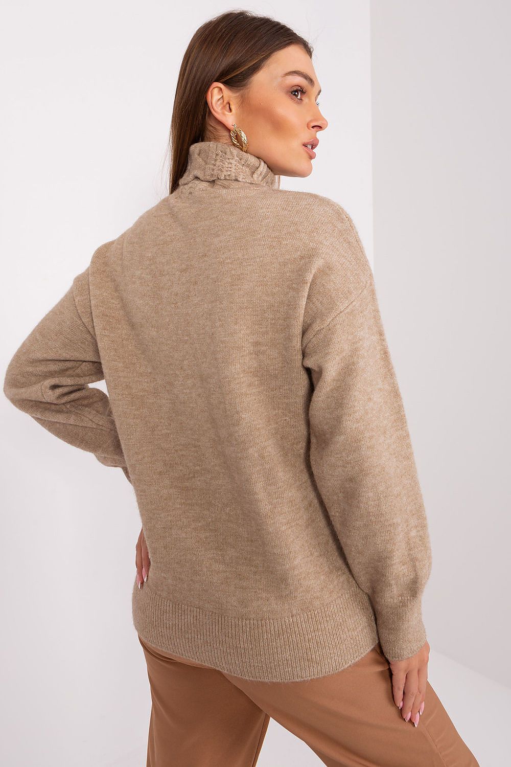   Golf Damski Model AT-SW-23401.97P Dark Beige - AT 