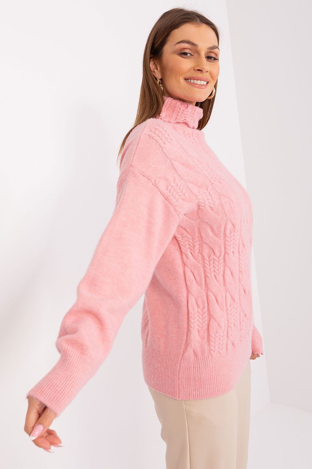   Golf Damski Model AT-SW-23401.97P Light Pink - AT 
