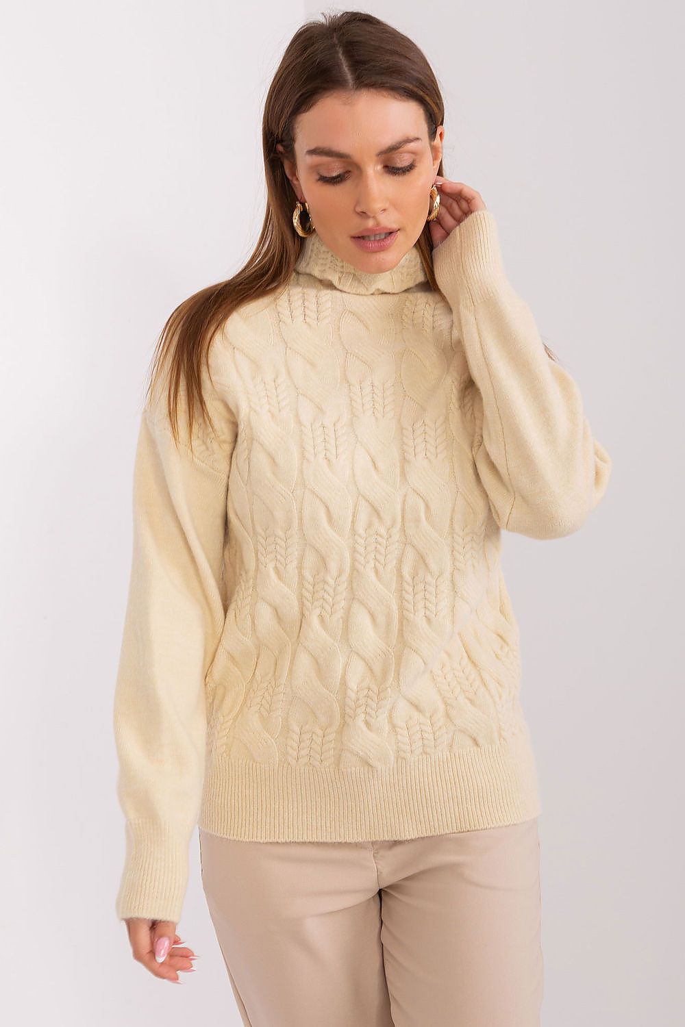   Golf Damski Model AT-SW-23401.97P Light Beige - AT 