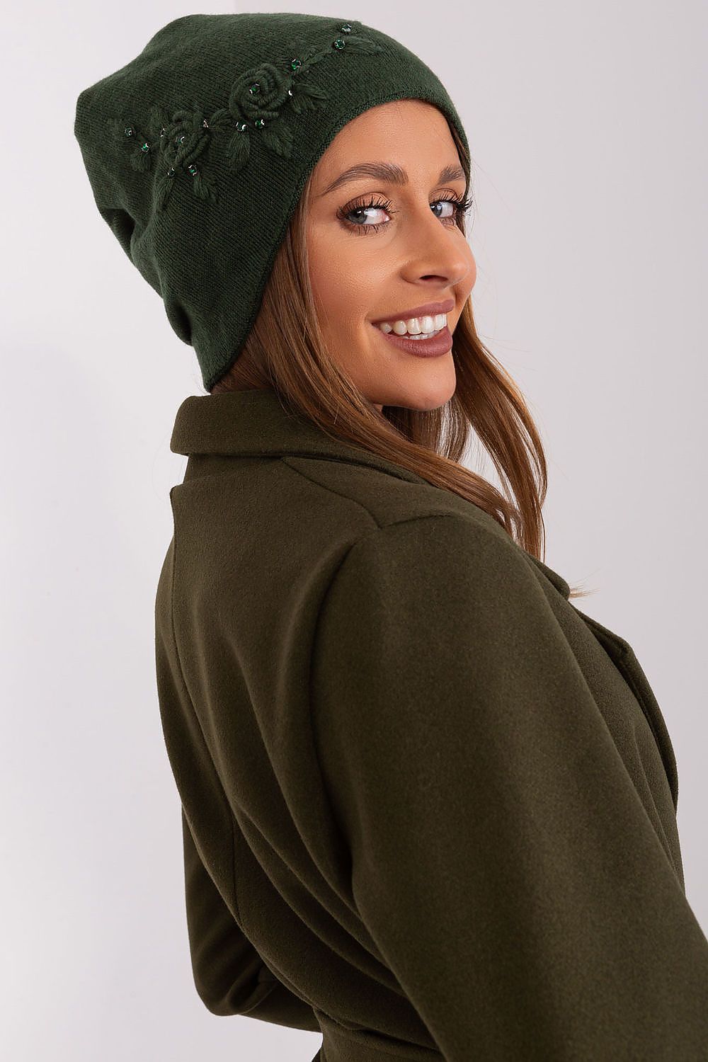  Czapka Model AT-CZ-2329.76 Dark Green - AT 