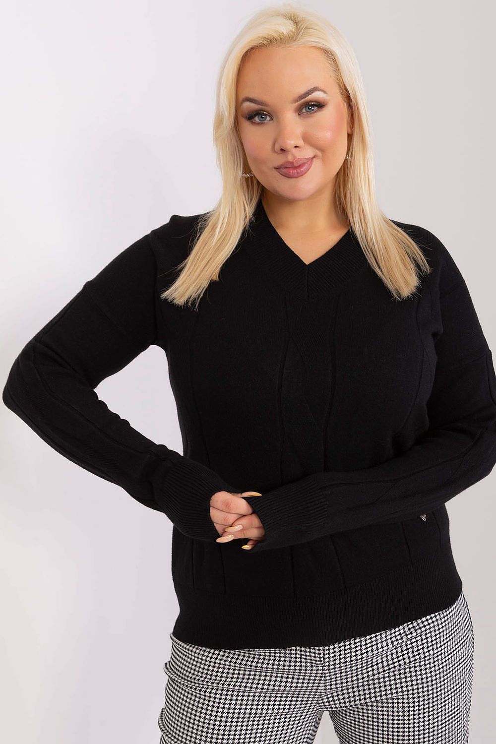   Sweter Damski Model PM-SW-PM688.64 Black - Factory Price 