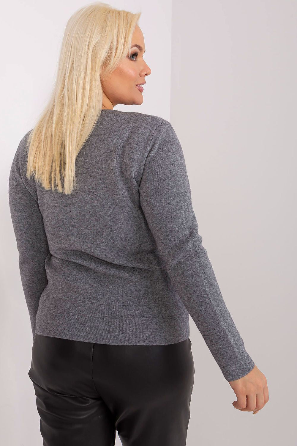   Sweter Damski Model PM-SW-PM-3706.10X Dark Grey - Factory Price 