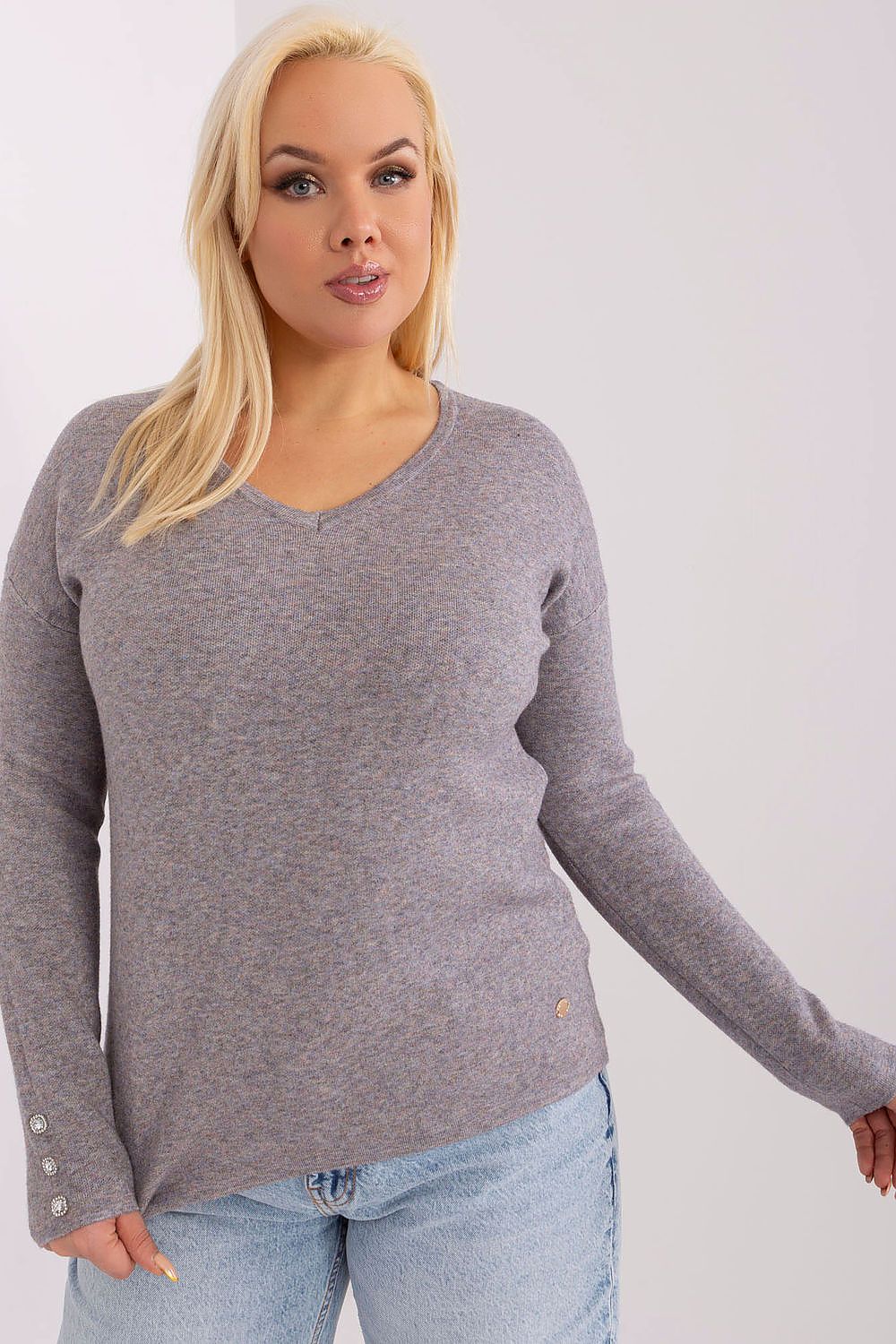  Sweter Damski Model PM-SW-PM1020.12P Dark Grey - Factory Price 