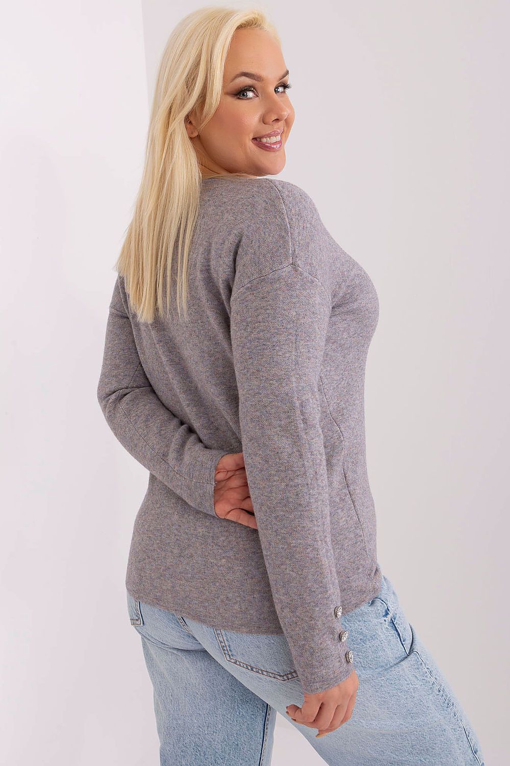   Sweter Damski Model PM-SW-PM1020.12P Dark Grey - Factory Price 