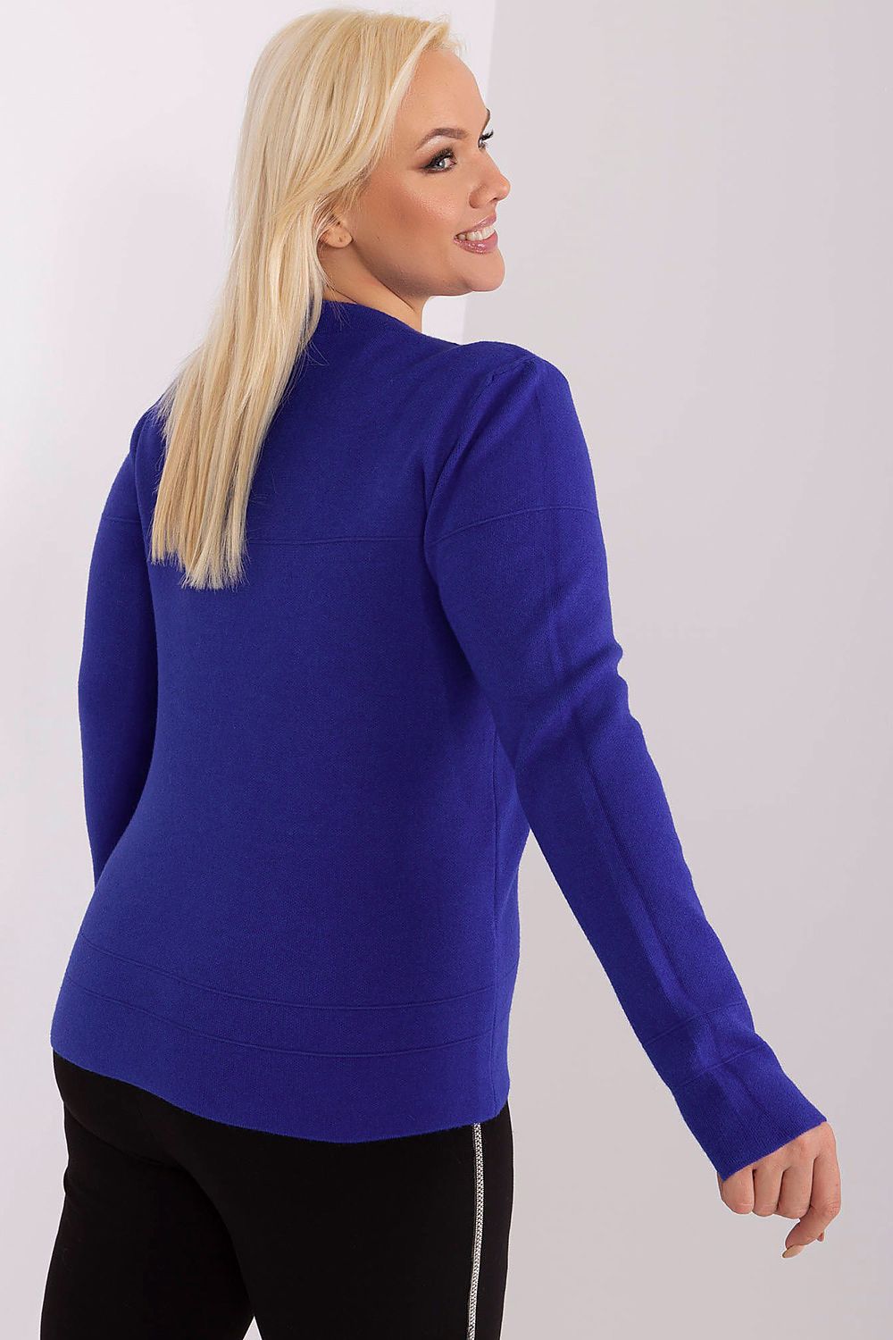   Sweter Damski Model PM-SW-PM-3706.10X Cobalt - Factory Price 
