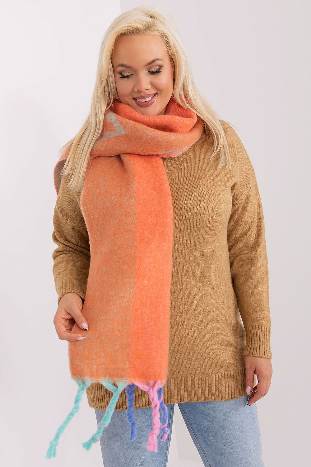   Szalik Model AT-SZ-2316.44P Orange - AT 
