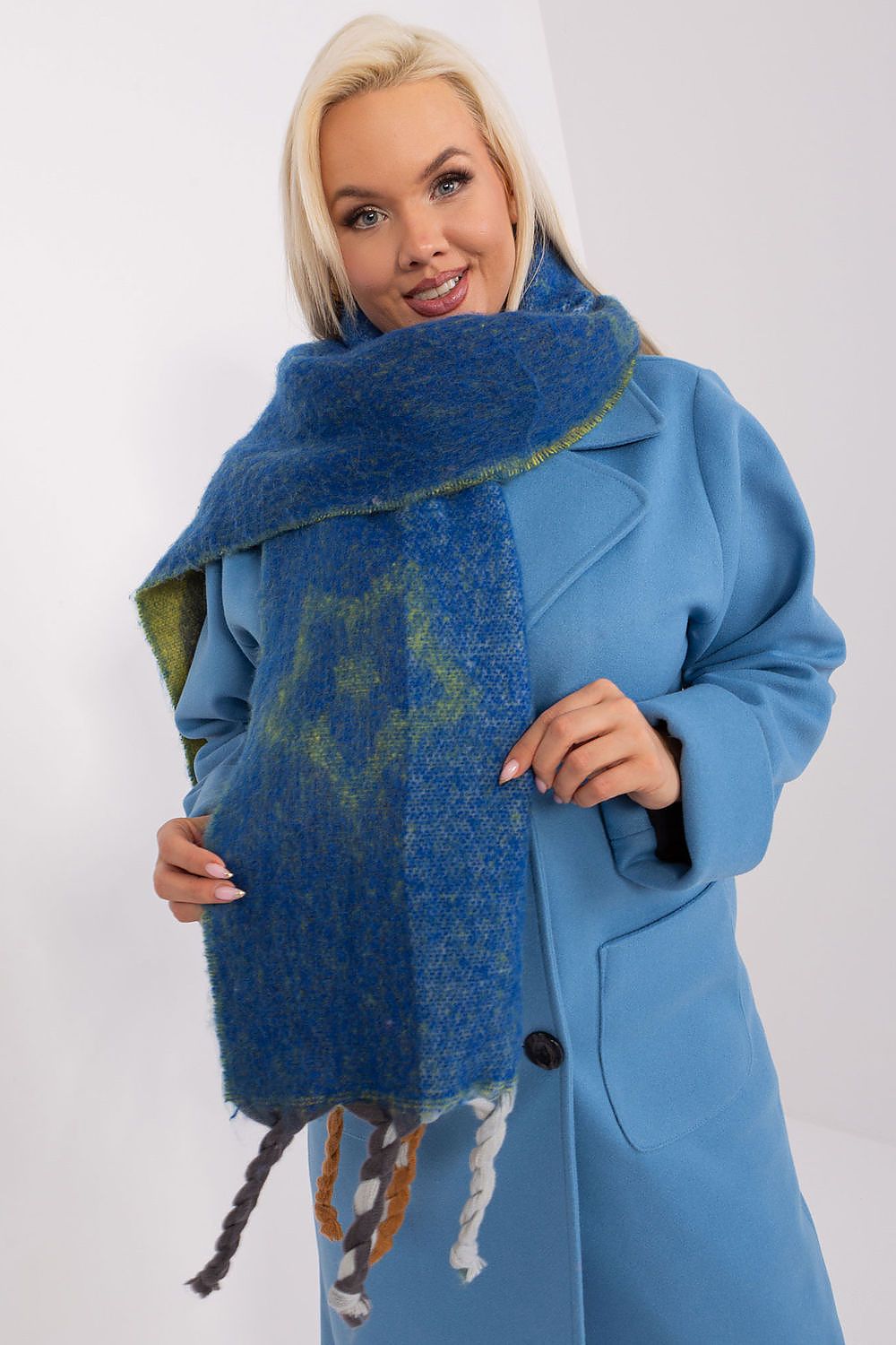   Szalik Model AT-SZ-2316.01P Dark Blue - AT 