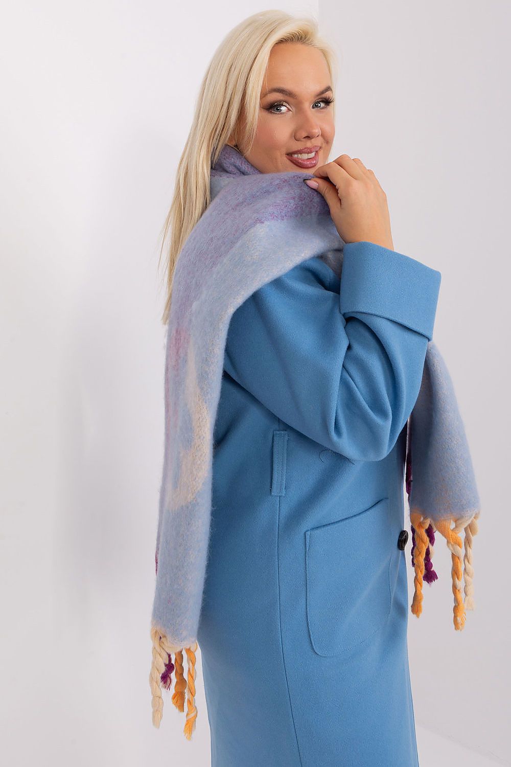   Szalik Model AT-SZ-2316.31P Light Blue - AT 