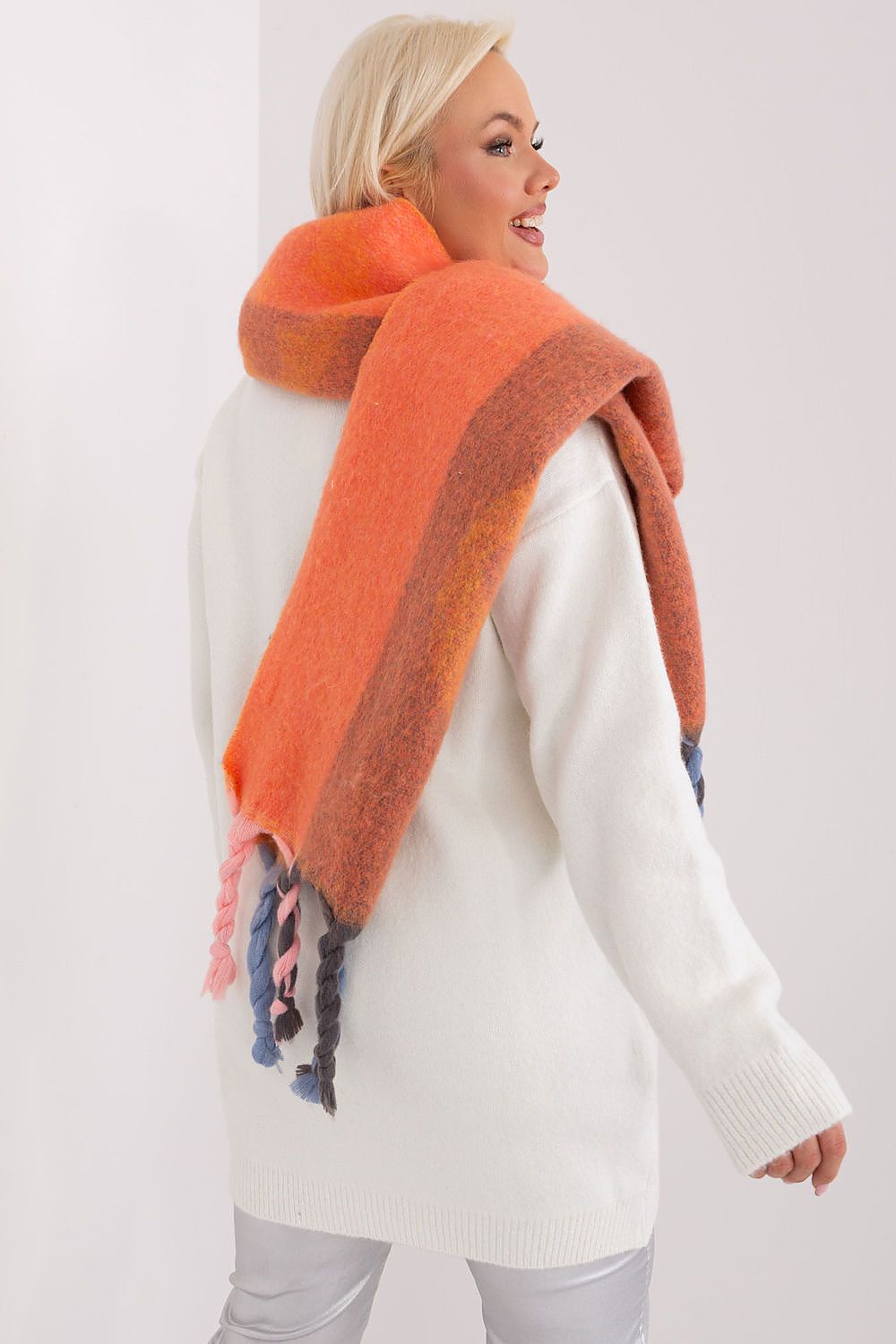   Szalik Model AT-SZ-2316.01P Orange - AT 