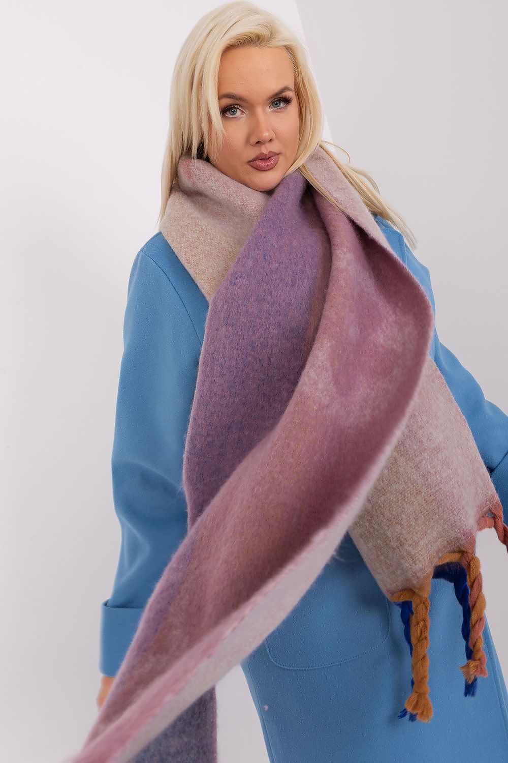   Szalik Model AT-SZ-2316.10P Violet - AT 