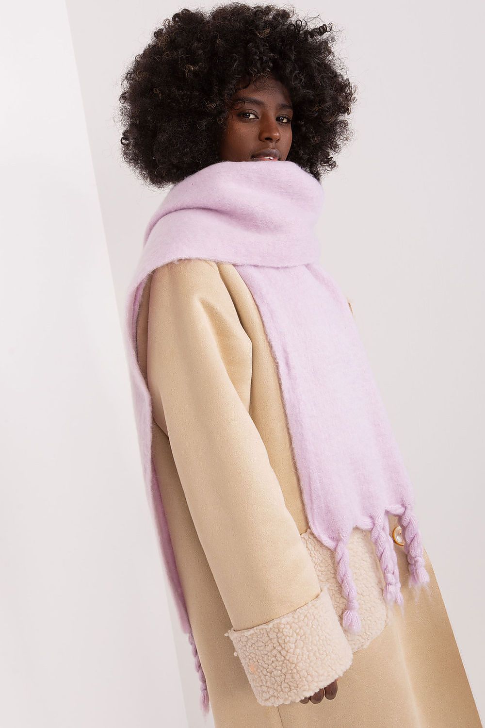   Szalik Model AT-SZ-2313502.31P Light Violet - AT 
