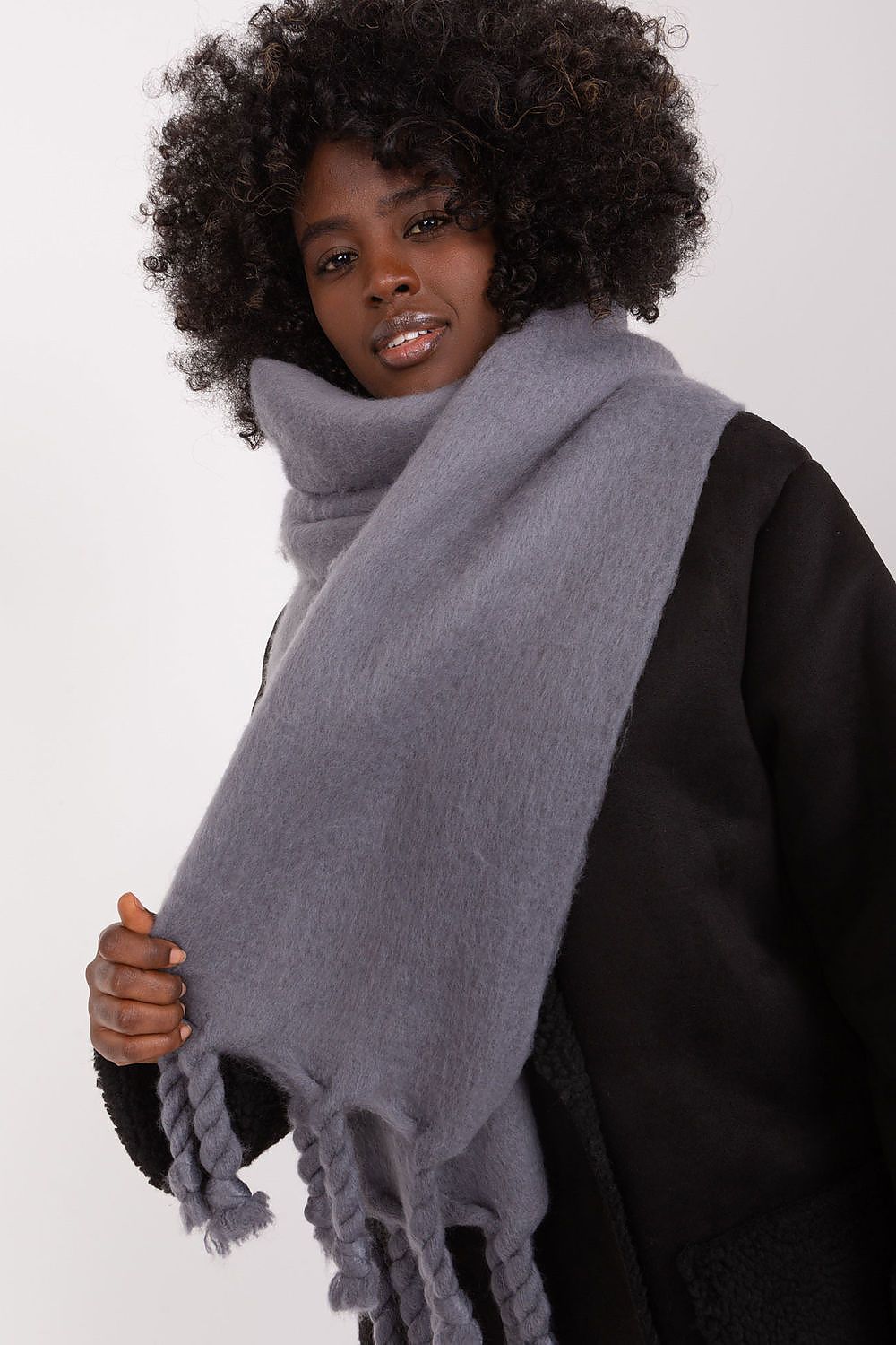   Szalik Model AT-SZ-2313502.20P Dark Grey - AT 