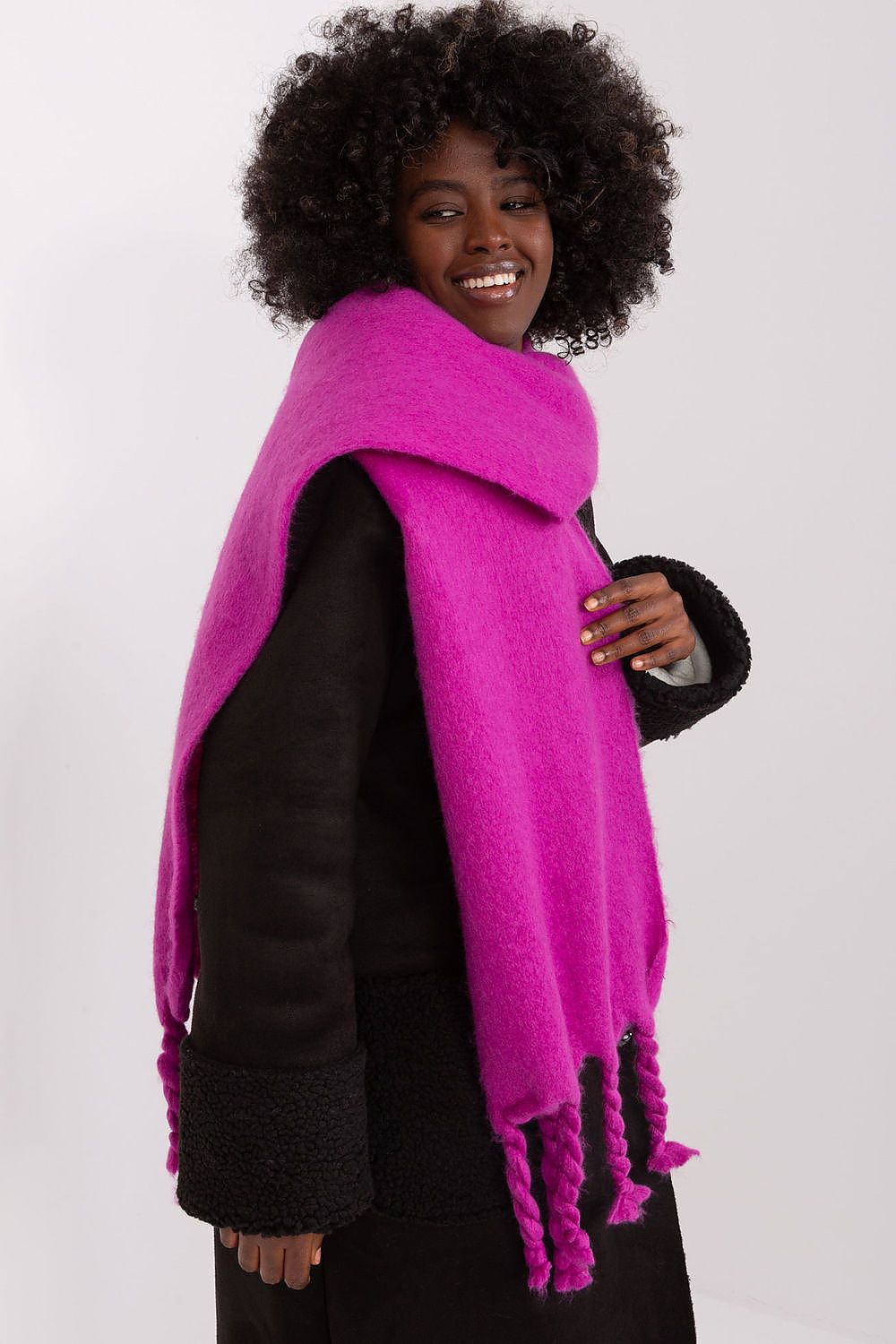   Szalik Model AT-SZ-2313502.53P Violet - AT 
