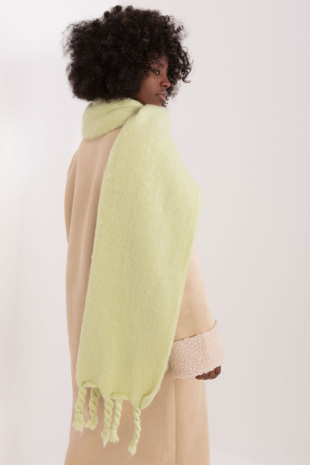   Szalik Model AT-SZ-2313502.20P Light Green - AT 